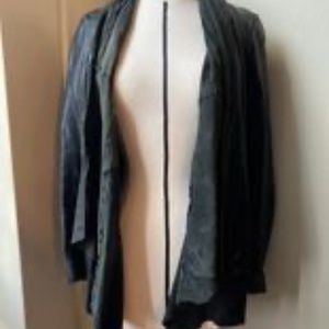 All Saints Leather Jacket (sun damage please see pics!)